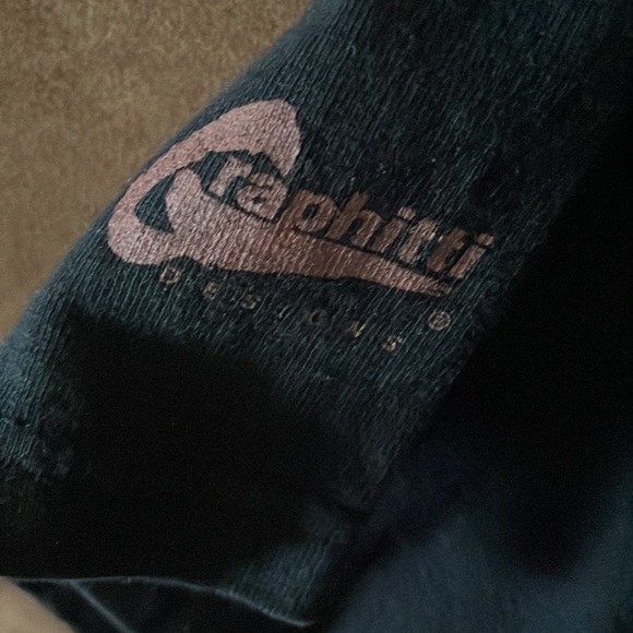 VINTAGE 2001 GRAPHITTI DESIGNS Marvel Comics Spider-Man x Wolverine tee - Picture 4 of 5